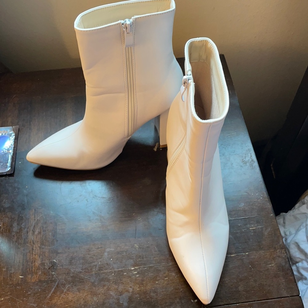 white boots